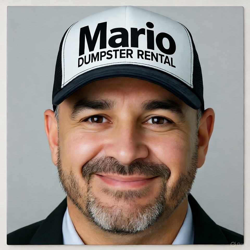 Younes Braun, owner of Mario Dumpster Rental